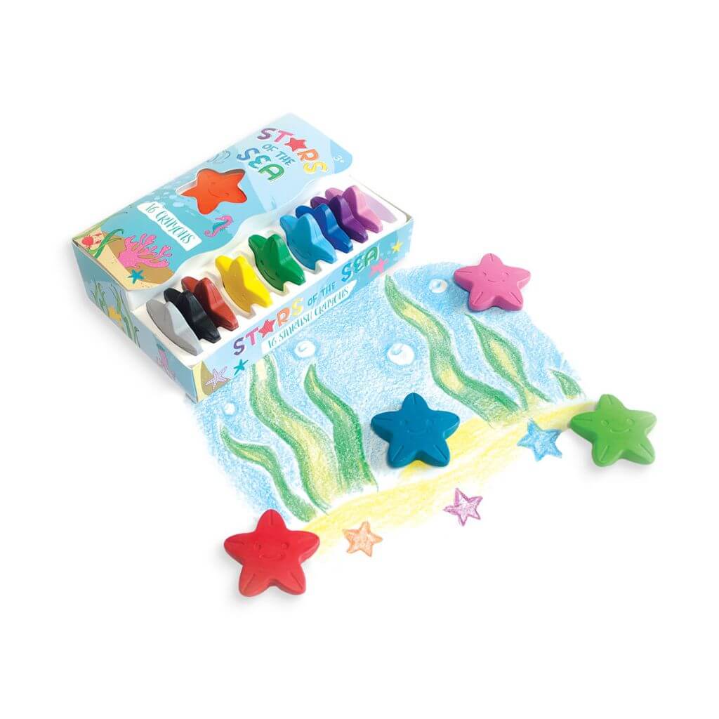 Stars of the Sea Crayons 16 pack Ooly