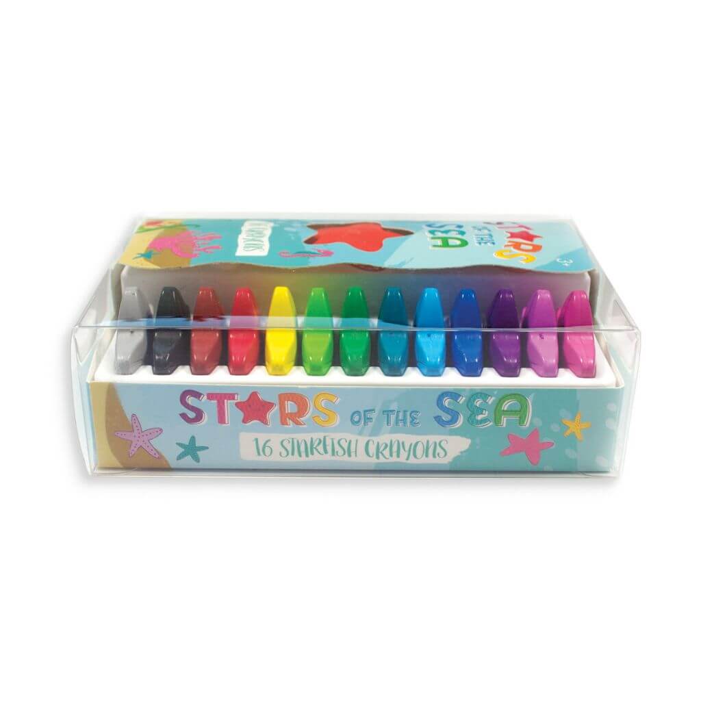 Stars of the Sea Crayons 16 pack Ooly