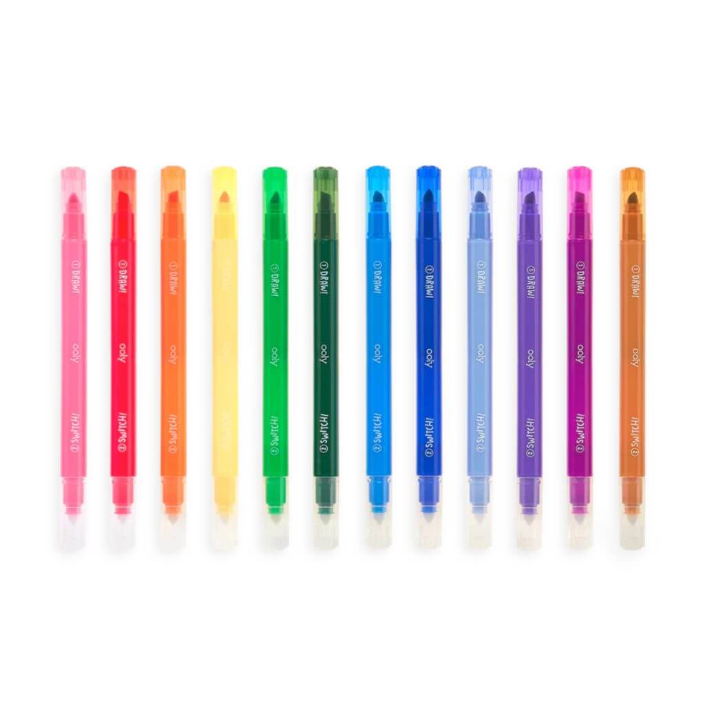 Switch Eroo Colour Changing Markers 12 pack Ooly