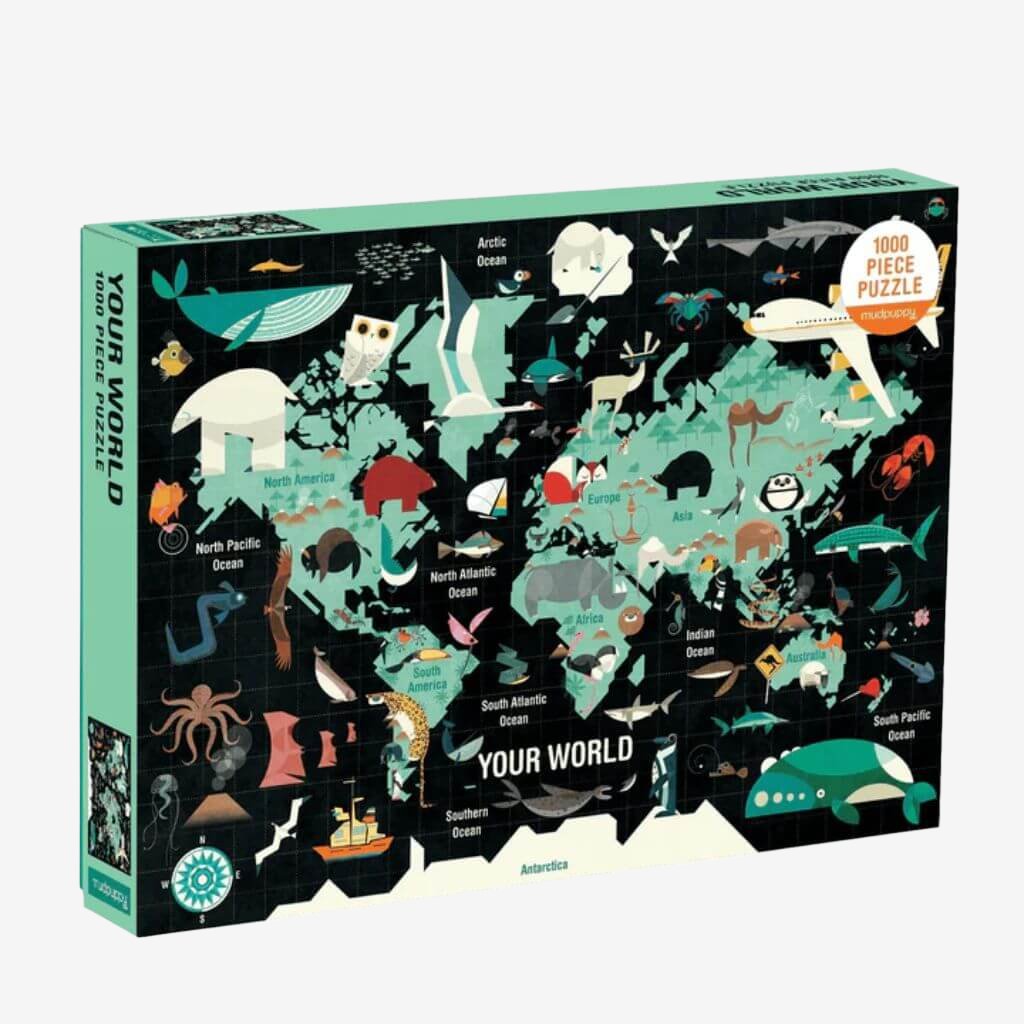 Your World 1000 Pieces Family Puzzle Mudpuppy