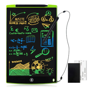 12 inch doddle board green multicolor writing and drawing