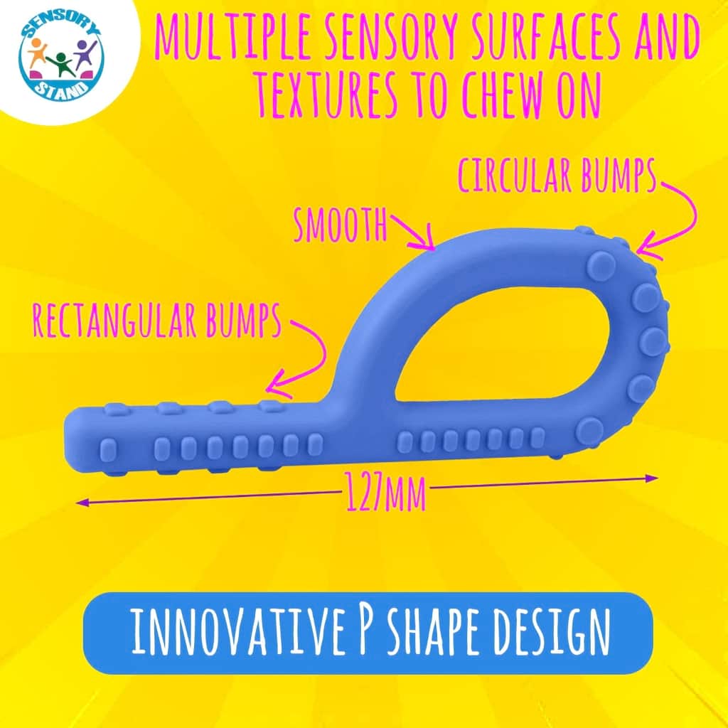 Ark chew toys australia royal blue textured grabber toughest with dimensions