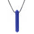 Ark's krypto sensory chew necklace in dark blue standard toughness level GEM100DarkBlueAW