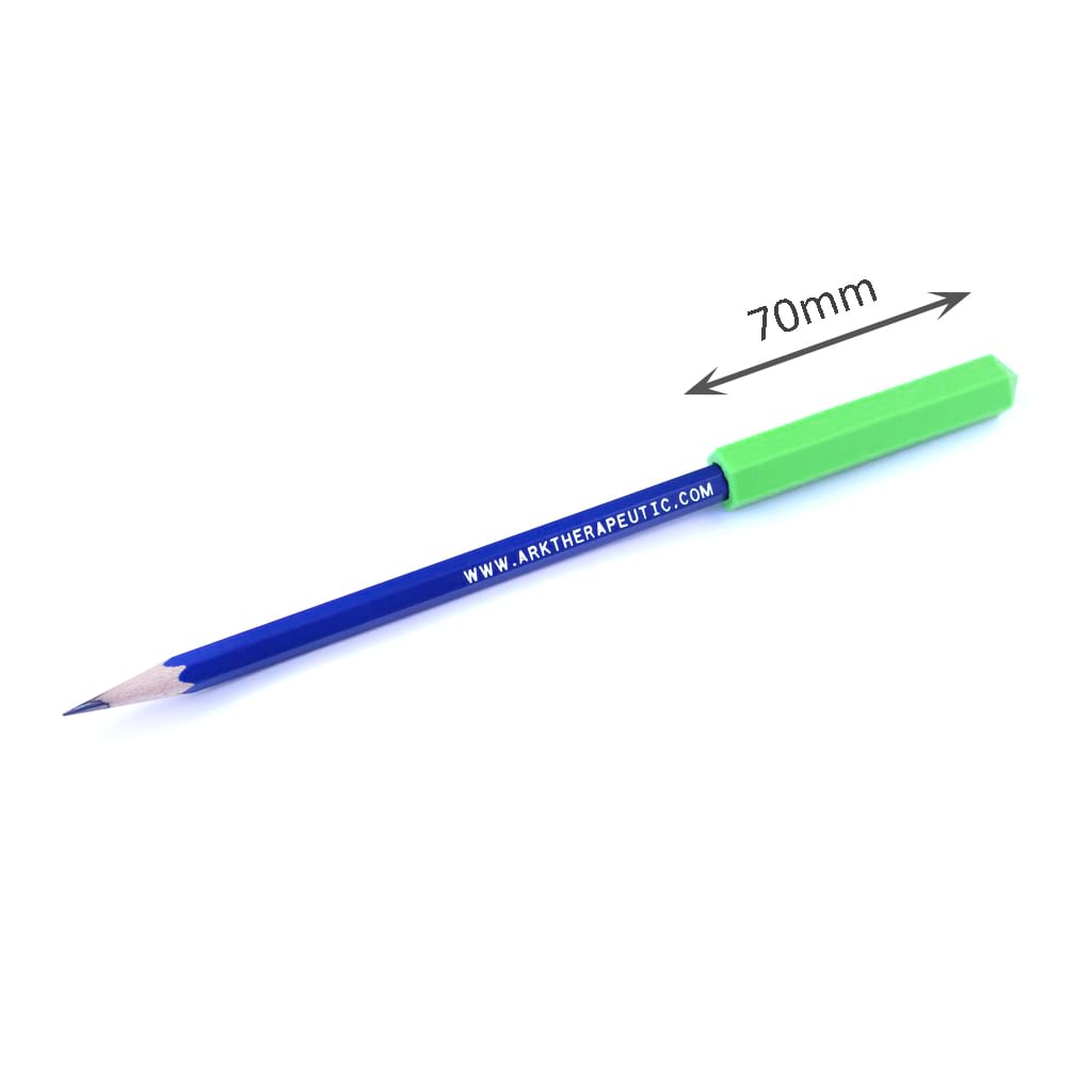 Ark's krypto bite chewable pencil with dimensions