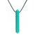 Ark's krypto bite autism chew necklace in teal xt medium toughness GEM100XTTealAW