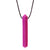 Ark's krypto bite chewable necklace in magenta standard toughness level GEM100MagAW