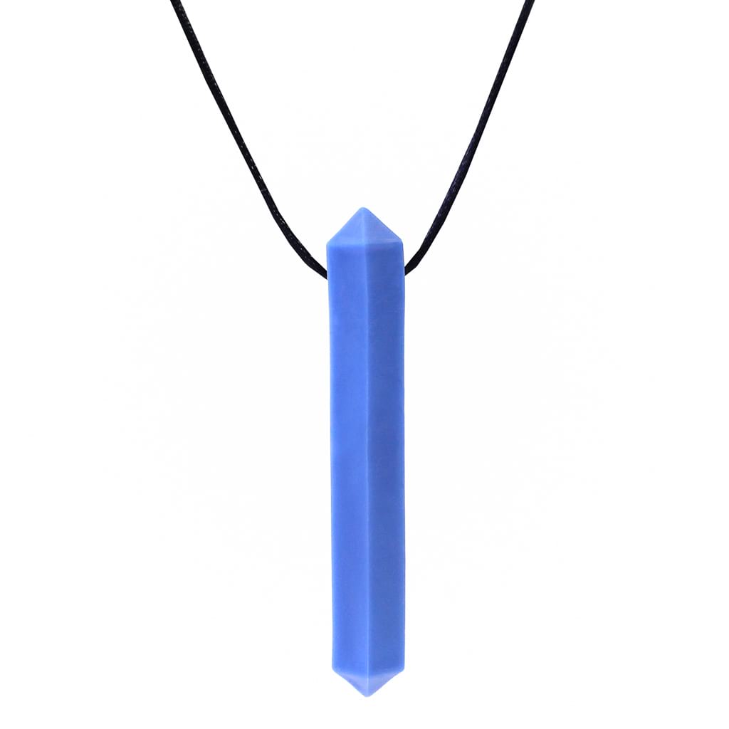 Ark krypto bite sensory necklace silicone bpa free GEM100XXTRoyalAW royal blue