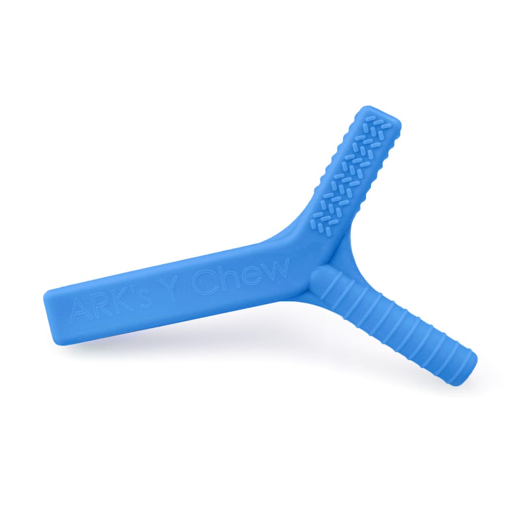 Ark's Y chew textured oral motor sensory chew for adults in royal blue xxt toughest YC100XXTRoyalAW