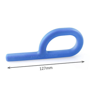 Ark's original teether for back teeth  - GA100XXTRoyalAW royal blue toughest with product dimensions