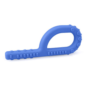 Ark's textured grabber special needs toy for sensory chewing in royal blue toughest GA100XXTTexRoyal