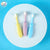 Toothbrush for toddler pink yellow blue