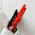Bubble wrap phone cases crab black and red