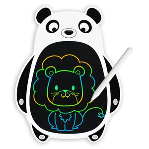 Cartoon animals doodle pad 8.5 inch panda multicolor writing and drawing