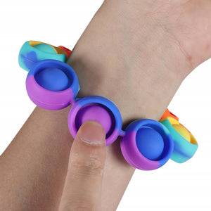 Fidget bracelet Australia pop it rainbow
