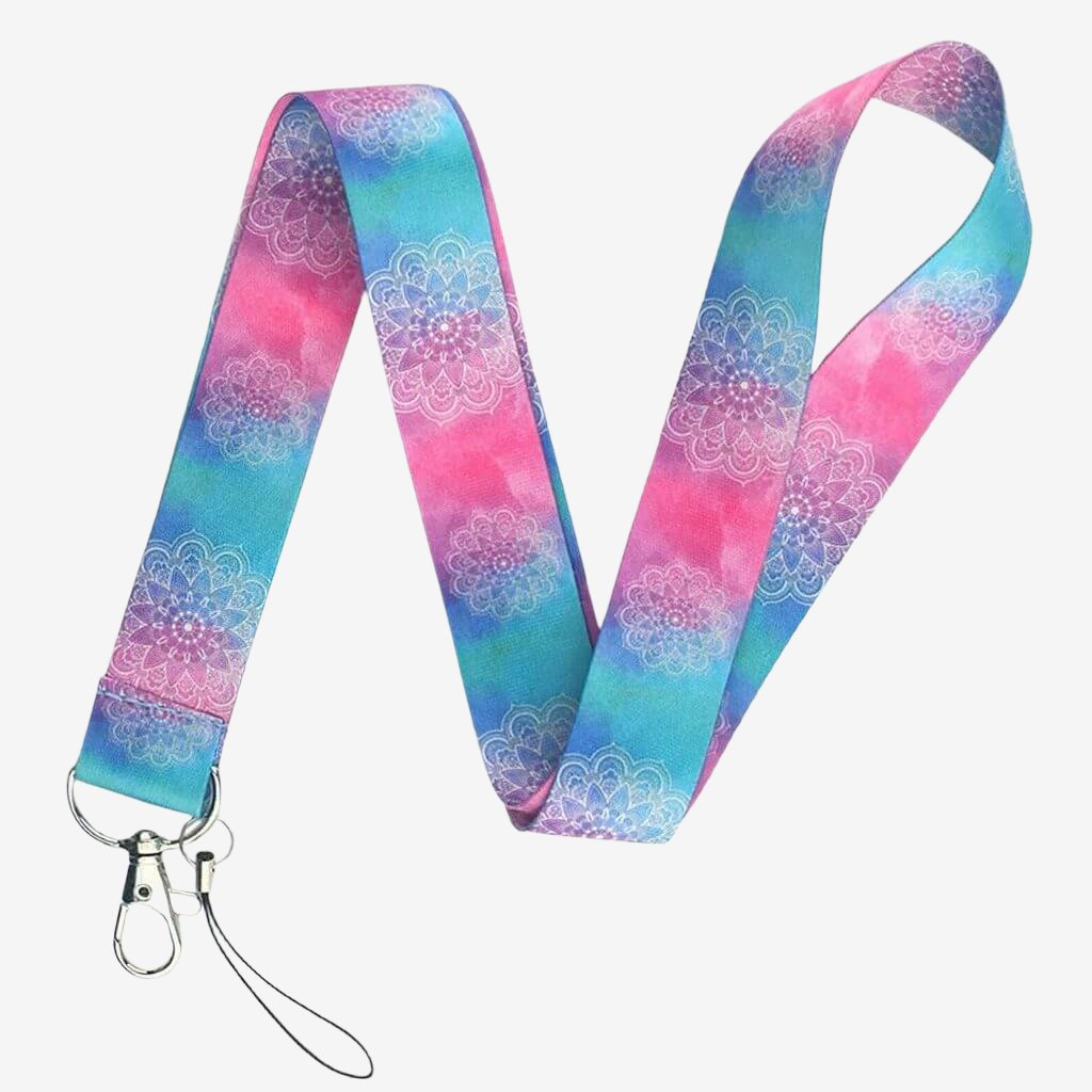 Lanyard for teacher mandala
