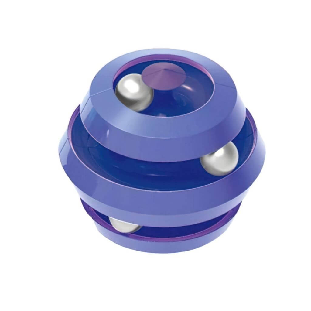 Orbital ball fidget cube blue