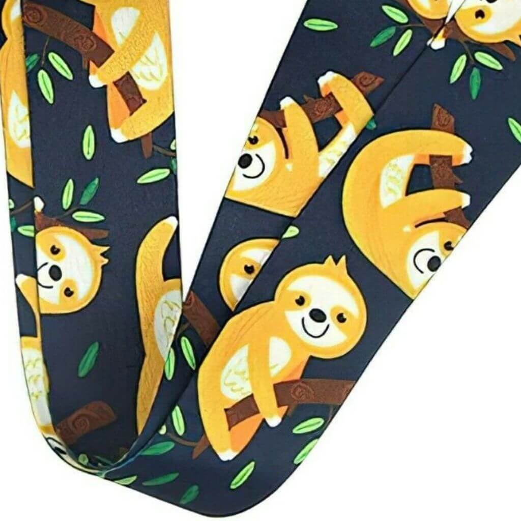 Teacher lanyard sloth boy