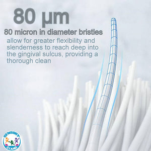 Toothbrush for toddler 20000 soft bristles