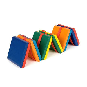 Colorful wooden ladder fidgeting toy