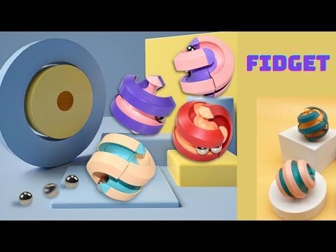 Orbital Ball Fidget Toy