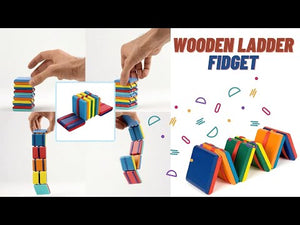 Wooden ladder fidget